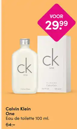 DA Calvin Klein One aanbieding