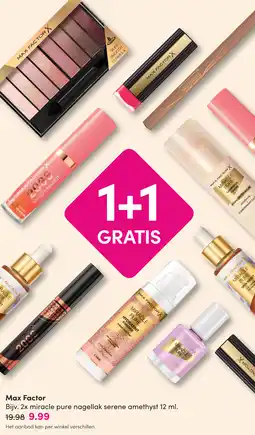 DA Max Factor aanbieding