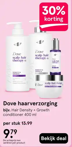 Etos Dove haarverzorging aanbieding