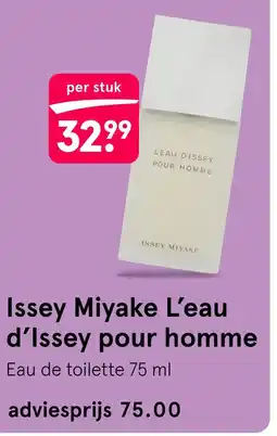 Etos Issey Miyake L'eau d'Issey pour homme aanbieding