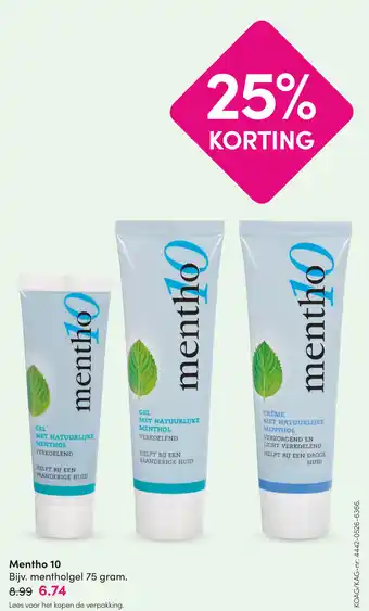 DA Mentho 10 aanbieding