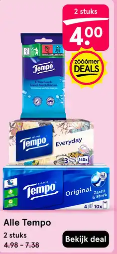 Etos Alle Tempo aanbieding