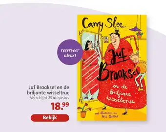 Bruna Juf Braaksel en de briljante wisseltruc aanbieding