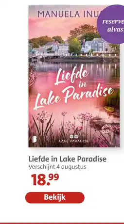 Bruna Liefde in Lake Paradise aanbieding