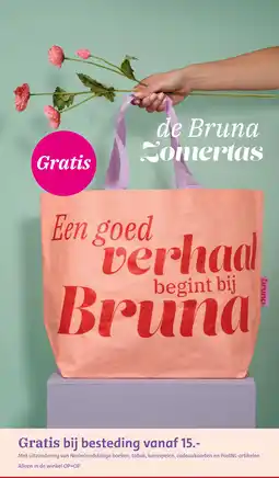Bruna Gratis bij besteding aanbieding