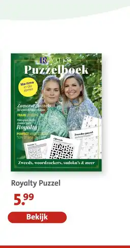 Bruna Royalty Puzzel aanbieding
