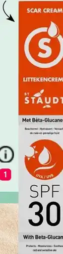 Etos Staudt littekencrème SPF 30 aanbieding