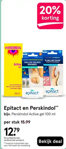 Etos Epitact en Perskindol aanbieding