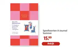 Bruna Speelkaarten A-Journal Summer aanbieding