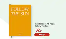 Bruna Reisdagboek A5 Papier Follow The Sun aanbieding
