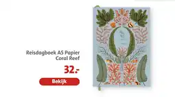 Bruna Reisdagboek A5 Papier Coral Reef aanbieding