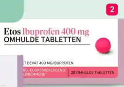 Etos 2 Etos Ibuprofen aanbieding