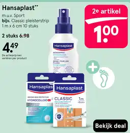 Etos Hansaplast aanbieding