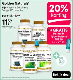 Etos Golden Naturals aanbieding