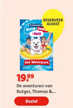 Bruna De avonturen van Rutger, Thomas & Paco 6 - Het Waterpark aanbieding