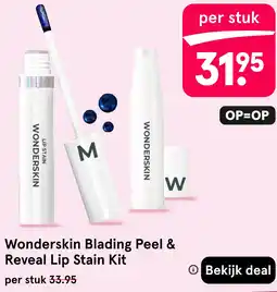 Etos Wonderskin Blading Peel & Reveal Lip Stain Kit aanbieding