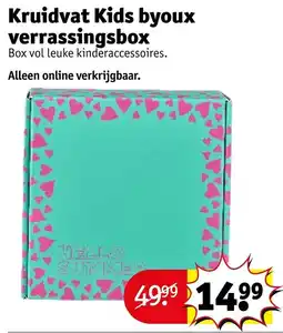 Kruidvat Kruidvat Kids Byoux Verrassingsbox aanbieding