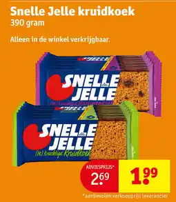 Kruidvat Snelle jelle kruidkoek aanbieding