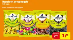 Kruidvat Napoleon snoepkogels aanbieding