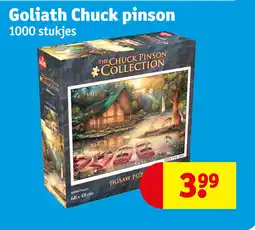 Kruidvat Goliath chuck pinson aanbieding