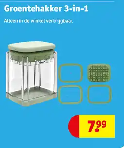 Kruidvat Groentehakker 3 in 1 aanbieding