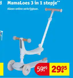 Kruidvat MamaLoes 3 in 1 stepje aanbieding