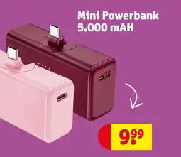 Kruidvat Mini Powerbank 5.000 mAH aanbieding