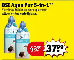 Kruidvat BSI Aqua Pur 5-in-1 aanbieding
