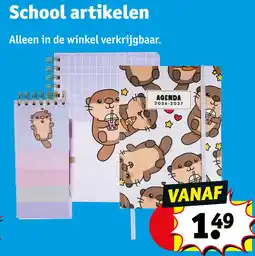 Kruidvat School artikelen aanbieding