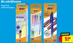 Kruidvat Bic schrijfwaren aanbieding