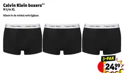 Kruidvat Calvin Klein boxers aanbieding