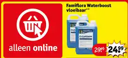 Kruidvat Famiflora Waterboost vloeibaar aanbieding