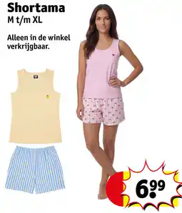 Kruidvat Shortama aanbieding