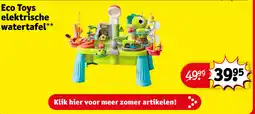 Kruidvat Eco Toys elektrische watertafel aanbieding