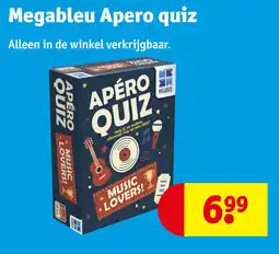 Kruidvat Megableu Apero quiz aanbieding