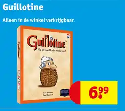Kruidvat Guillotine aanbieding