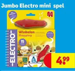 Kruidvat Jumbo Electro mini spel aanbieding