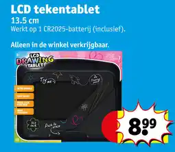 Kruidvat LCD tekentablet aanbieding