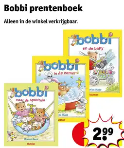 Kruidvat Bobbi prentenboek aanbieding
