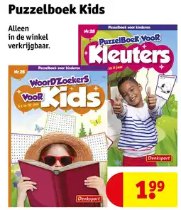 Kruidvat Puzzelboek Kids aanbieding