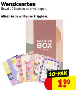 Kruidvat Wenskaarten aanbieding