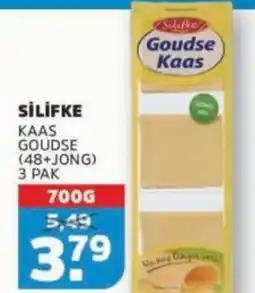 Sahan Supermarkten Si̇li̇fke kaas goudse 48+jong aanbieding