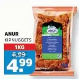 Sahan Supermarkten Anur kipnuggets aanbieding