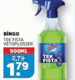Sahan Supermarkten Bingo tek fista vetoplosser aanbieding