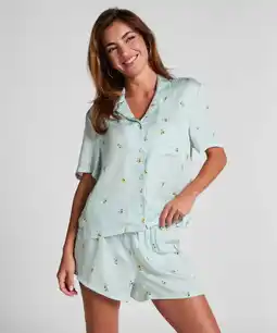 Hunkemoller Hunkemöller Viscose short Groen aanbieding