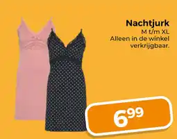Trekpleister Nachtjurk aanbieding