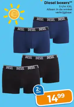 Trekpleister Diesel boxers aanbieding