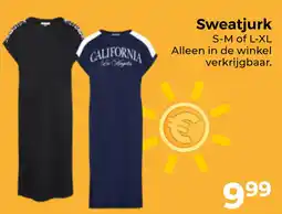 Trekpleister Sweatjurk aanbieding