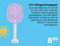 Trekpleister UV vliegenmepper aanbieding