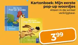 Trekpleister Kartonboek: Mijn eerste pop-up woordjes aanbieding